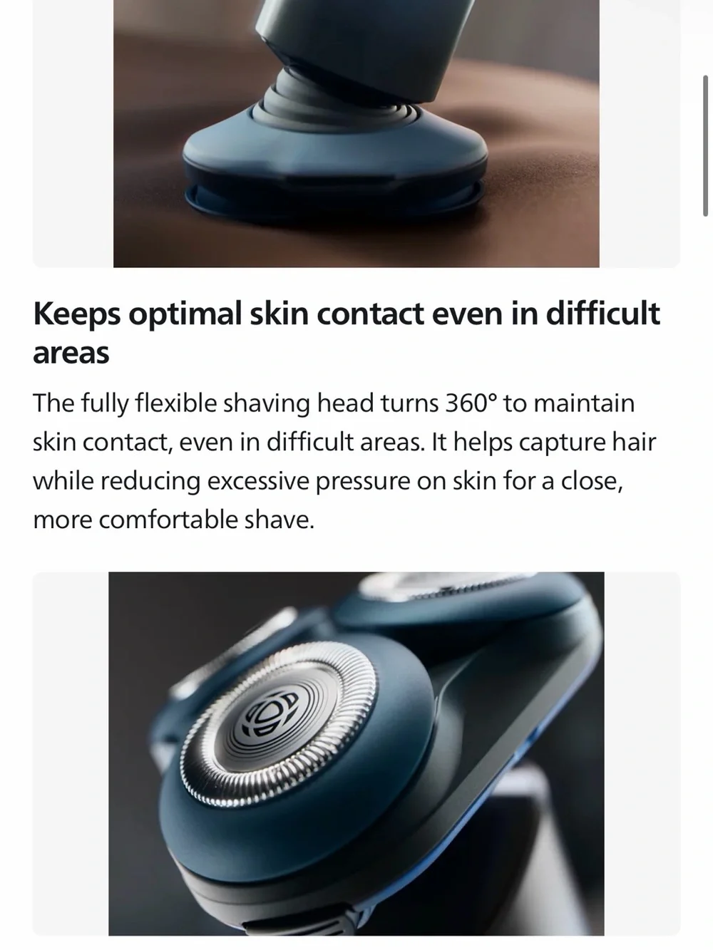 Phillips Norelco 5000X Black Electric Shaver